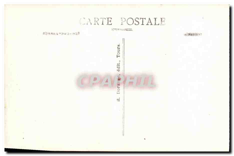 La Porte de Ville — Station Thermale de La Roche-Posay (Vienne) — R. Dorainge, Tours, édit. — Verso