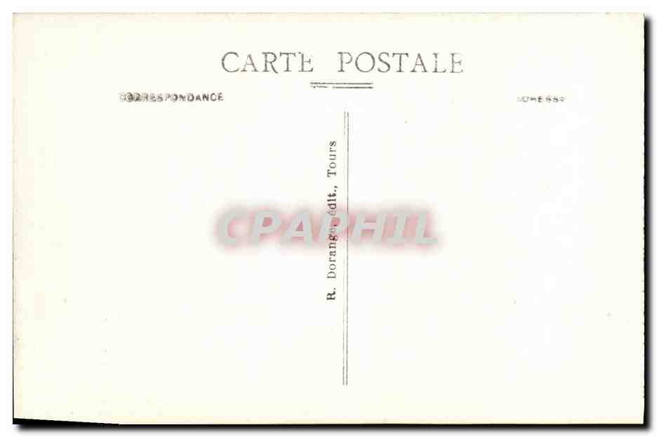 La Roche-Posay (Vienne) — L'Église et la Creuse — R. D. — Verso