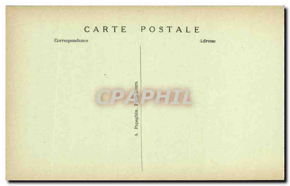 CPA Blois La Chateau La Salle d Honneur Aile Francois 1er — Verso