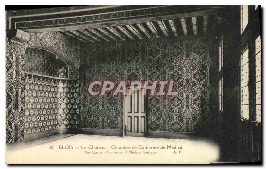 CPA Blois La Chateau Chambre de Catherine de Medicis