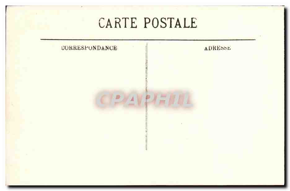 CPA Lourdes L Ange a l Entree du Calvaire — Verso