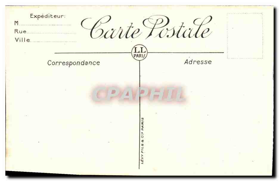 CPA Carcassonne Ensemble de la Porte de L Aude — Rückseite