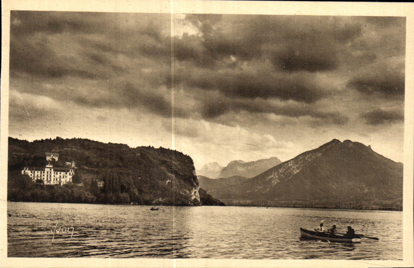 Anneyce et son Lac (Ht.-Savoie) — Vue prise de Menthon-St-Bernard — Éditions d'Art YVON, Paris