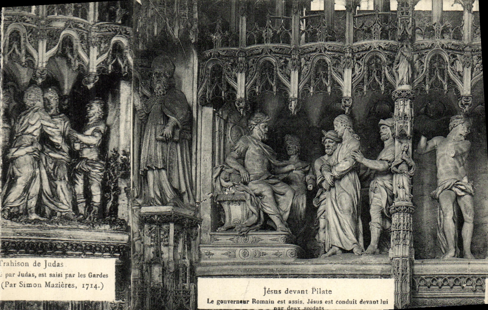 CPA Jesus Devant Pilate Chartres