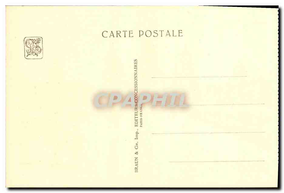 CPA Exposition Colonlale Internationale Paris 1931 Pavillon Des Missions Protestantes — Rückseite