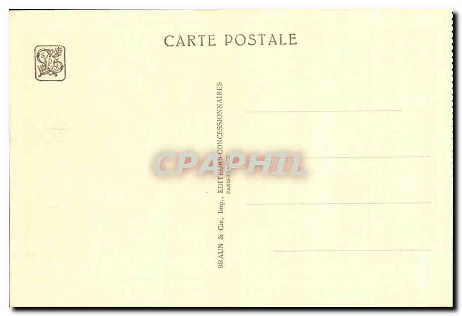 CPA Exposition Colonlale Internationale Paris 1931 Section de l Indochine Pavillon du Cambodge — Rückseite