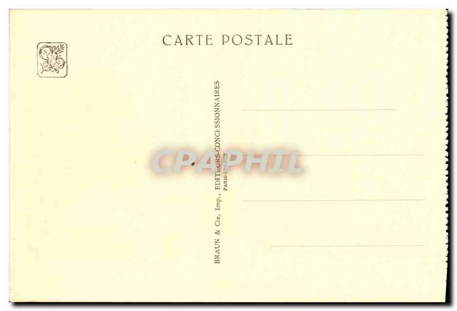 CPA Exposition Colonlale Internationale Paris 1931 Palais de l AOF Le palais vu de la terrasse superieure du restaurant  — Rückseite