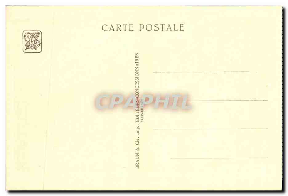 Pavillon de la Palestine — Exposition Coloniale Internationale — Paris 1931 — Reverso