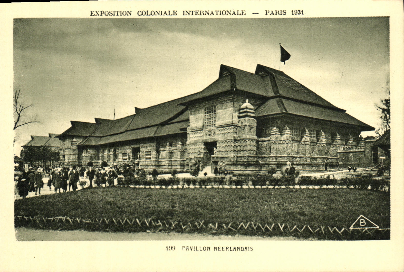 Internationaal Koloniale Tentoonstelling — Parijs 1931 — Nederlandse Paviljoen