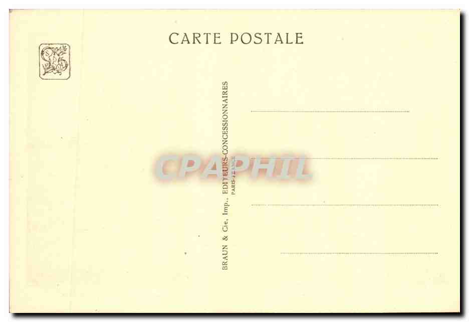Reproduction de Mount Vernon - Maison de George Washington — Exposition Coloniale Internationale, Paris 1931 — Jacques Greber, Arch. des Jardins & Charles K. Bryant, Arch. des Bâtiments — Verso