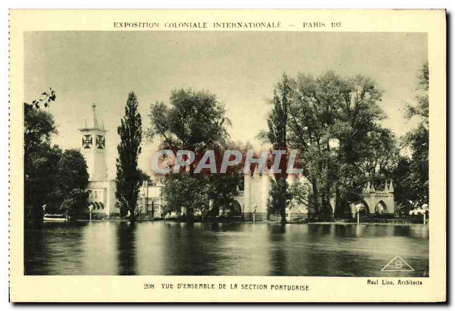 CPA Exposition Colonlale Internationale Paris 1931 Vue d ensemble de la section portugaise