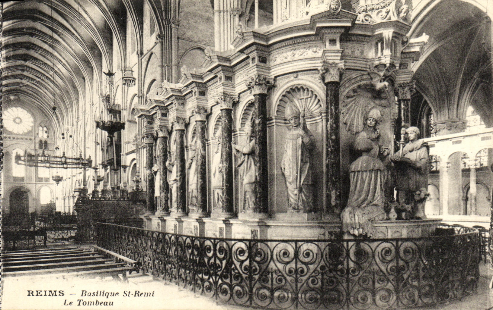 Reims — Basilique St-Remi — Le Tombeau