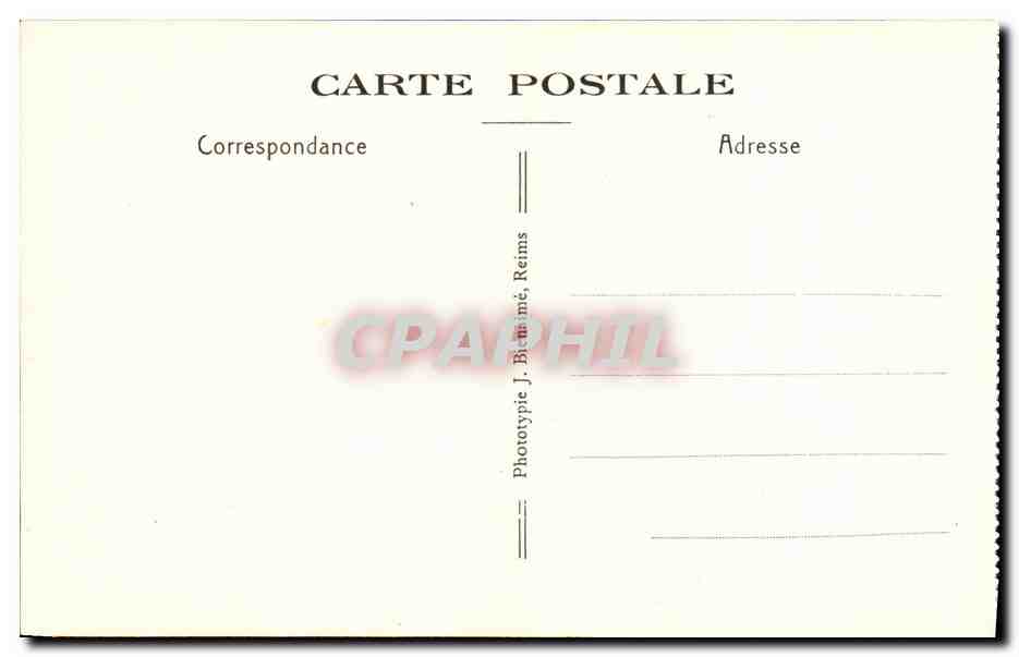Reims — Basilique St-Remi — Le Tombeau — Verso