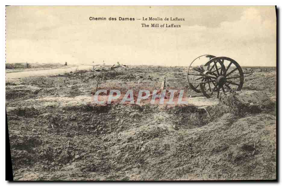 Chemin des Dames — Le Moulin de Laflaux — B. Nougardet et H. Lestrait, Sables