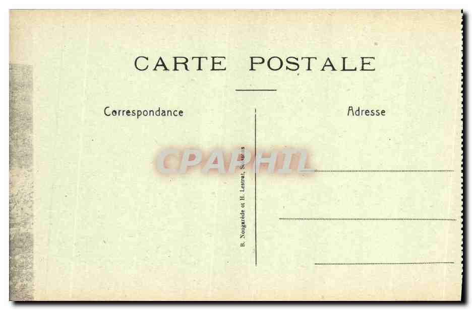 CPA Chemin des Dames Le Village de Vaudesson Militaria — Rückseite