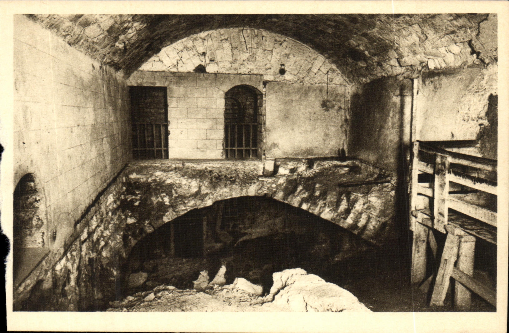 Fort de Douaumont — Lieu de l'explosion d'un dépôt de grenades pendant l'occupation allemande, 8 mai 1916