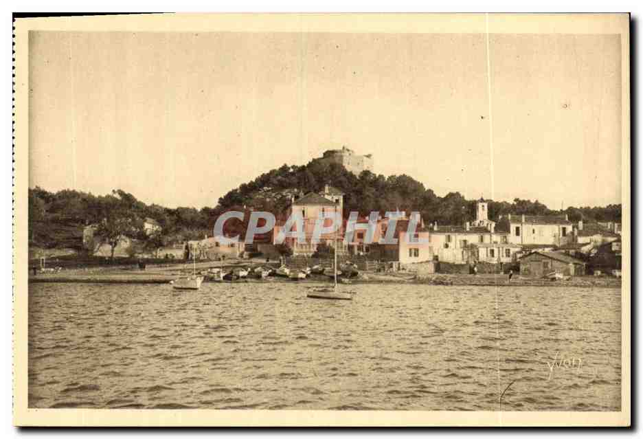 Les Iles d'Hyères (Var) — Le Village de Porquerolles et le Fort Sainte-Agathe — Éditions d'Art Yvon, 1/52