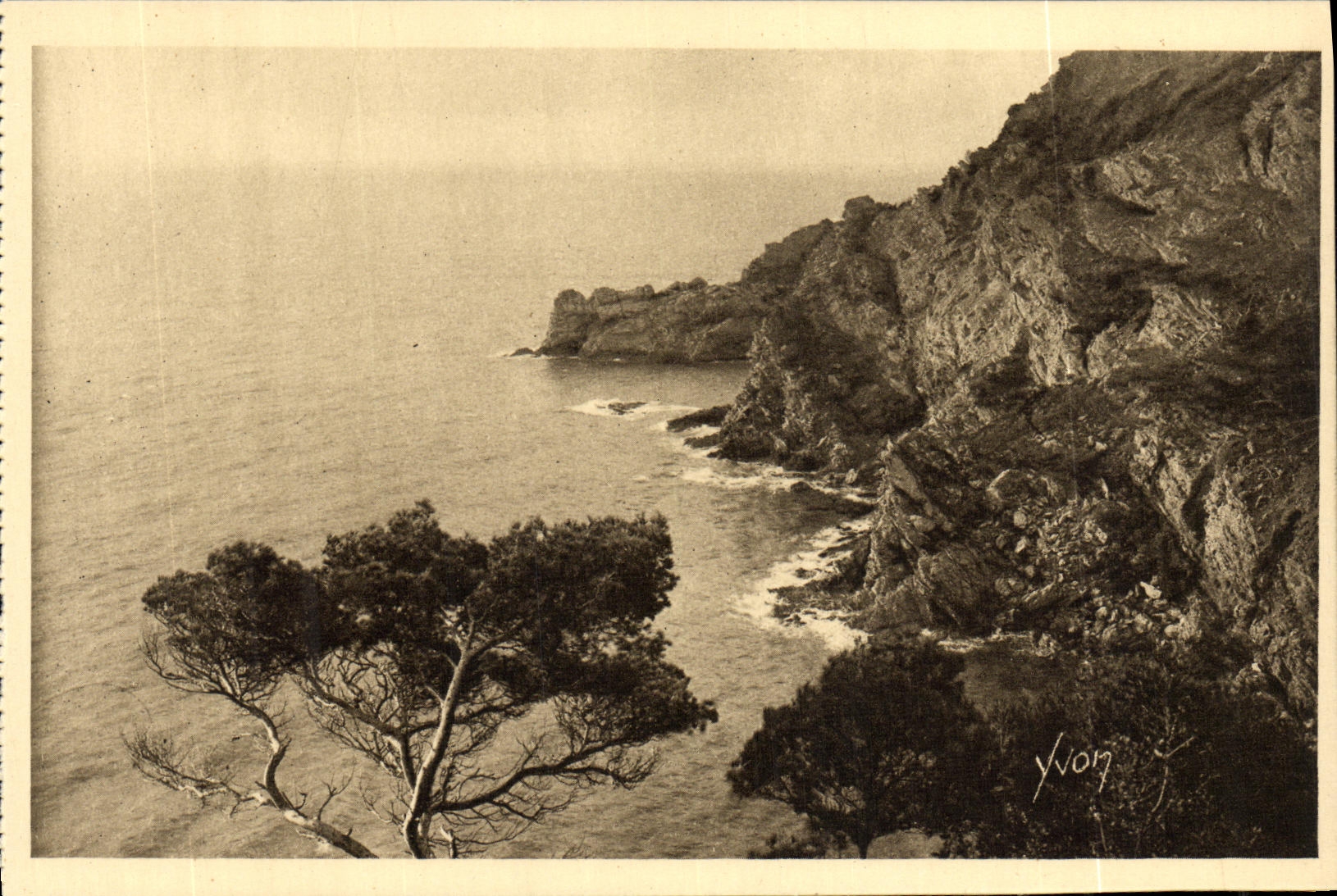 Les Iles d'Hyères - La Grande Cale — Côte d'Azur — Éditions d'art YVON