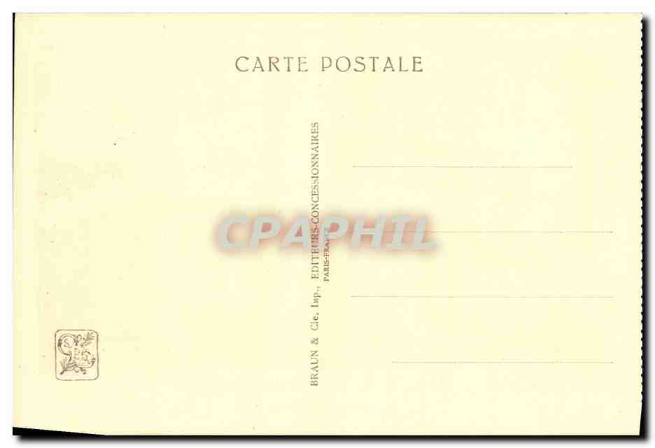 CPA Paris Exposition Colonlale Internationale 1931 Entree Du Palais De Madagascar — Rückseite
