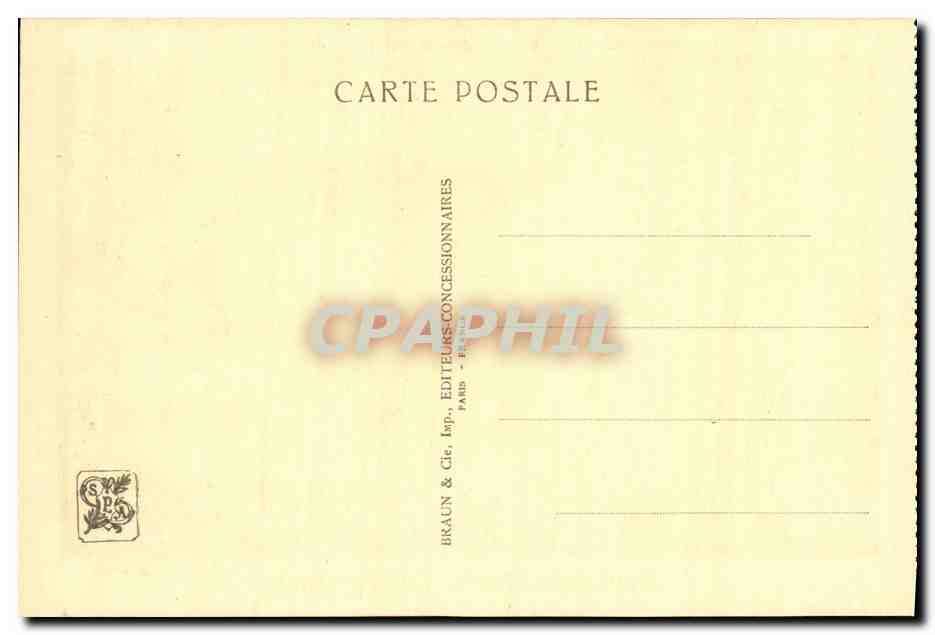 Pavillon du Cambodge — Exposition Coloniale Internationale — Paris 1931 — Rückseite