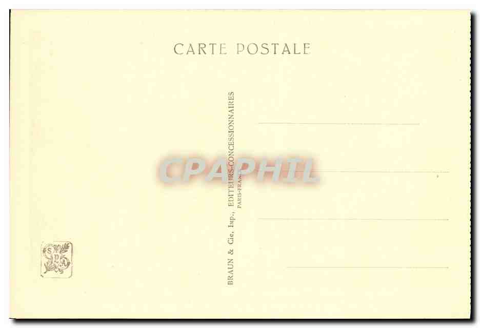Pabellón de Annam — Exposición Colonial Internacional — París 1931 — Editor: Biarache y Craste, Archs. — Reverso