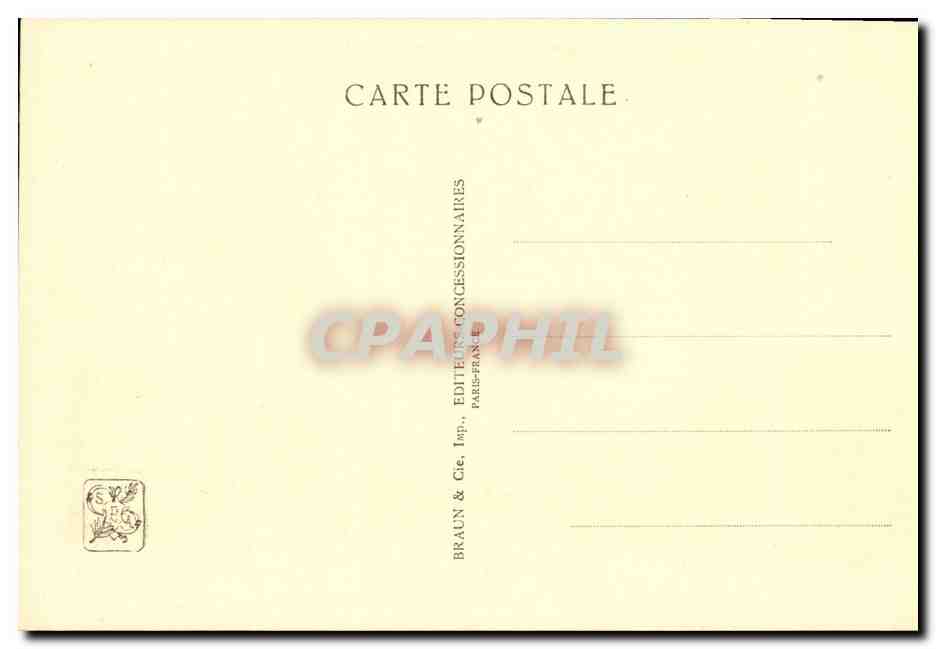 CPA Paris Exposition Coloniale Internationale 1931 Algerie Pavillon Cote Sud Algerien — Rückseite
