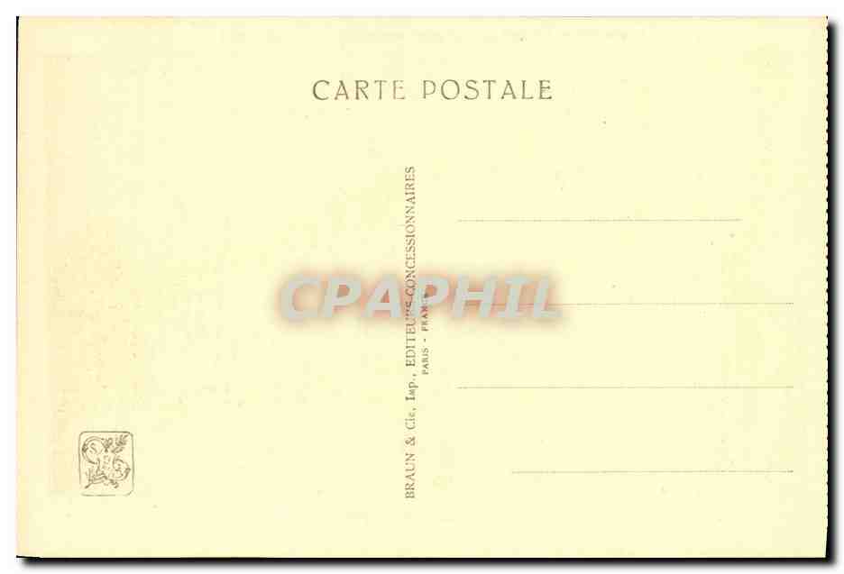 CPA Paris Exposition Coloniale Internationale 1931 Pavillon De La Palestine — Rückseite