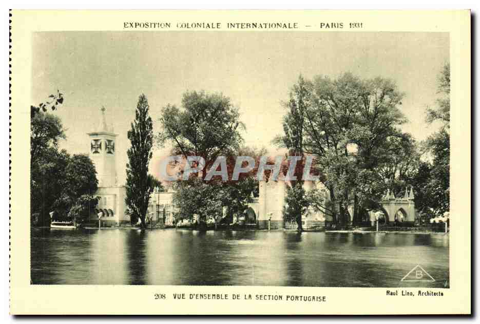 CPA Paris Exposition Coloniale Internationale 1931 Section Vue D Ensemble De La section portugaise