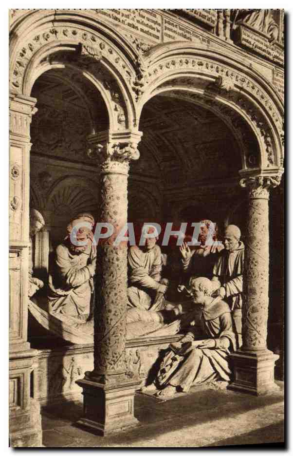CPA Les Saints De Solesmes Temoins de L ensevelissement de Notre Dame