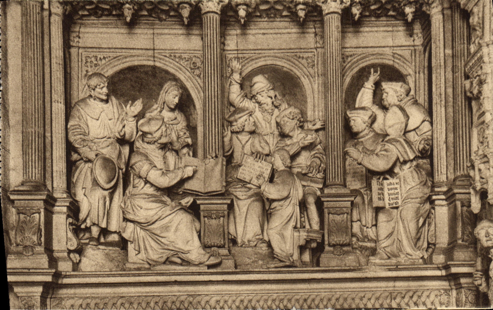 CPA Les Saints De Solesmes Le Recouvrement de Jesus au Temple