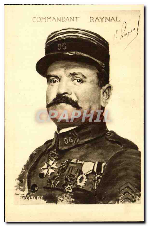 Commandant Raynal — défenseur du Fort de Vaux — JTB Gouichon