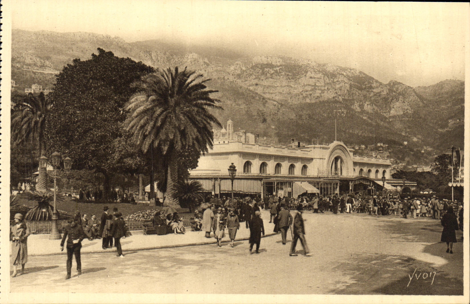 CPA Cote D Azur Monte Carlo Le Cafe de Paris