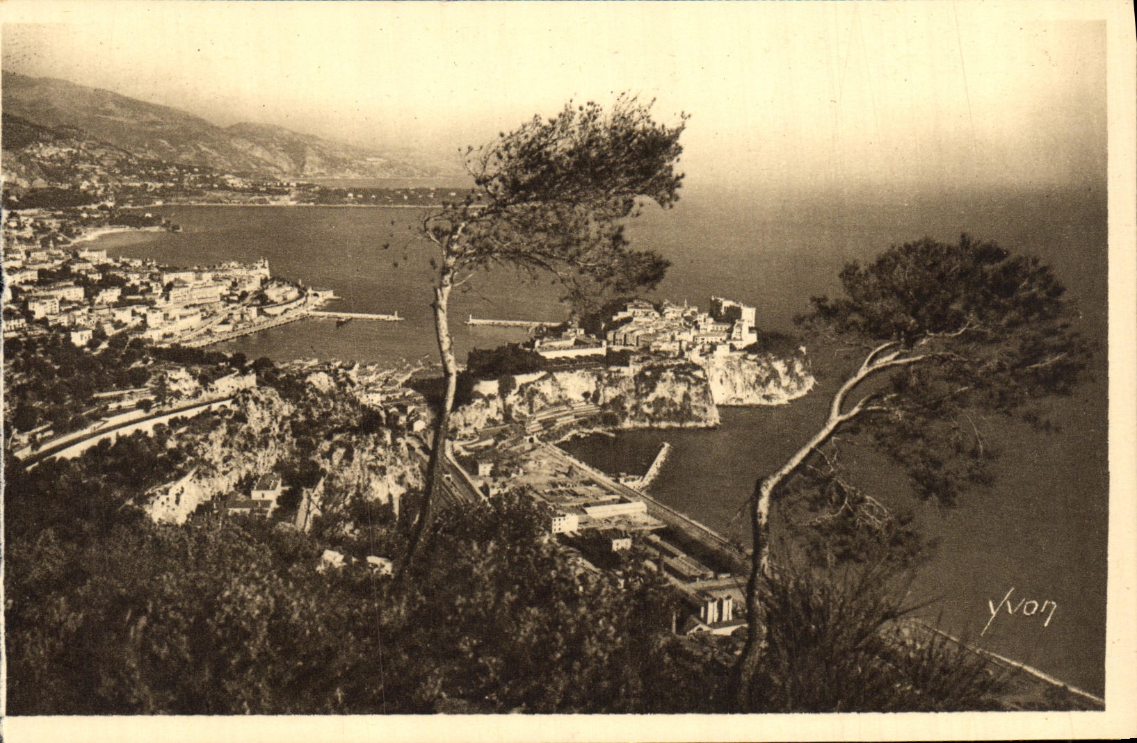 CPA Cote D Azur Monte Carlo Vue generale