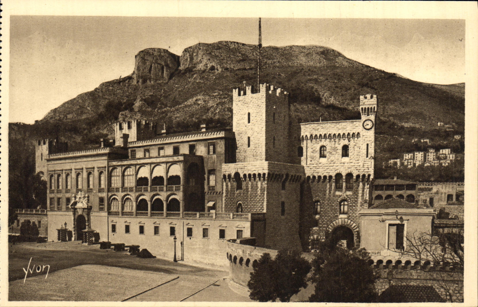 CPA Cote D Azur Monte Carlo Monaco Palais du Prince