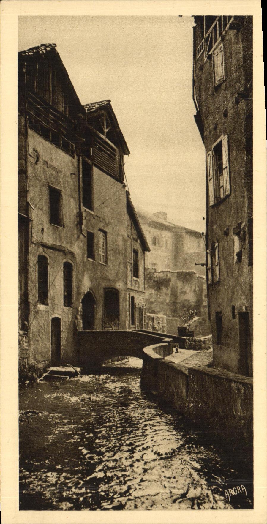 Figeac (en Quercy) — La Venise preuve - La Rue du Canal — Arts Graphique - Toulouse