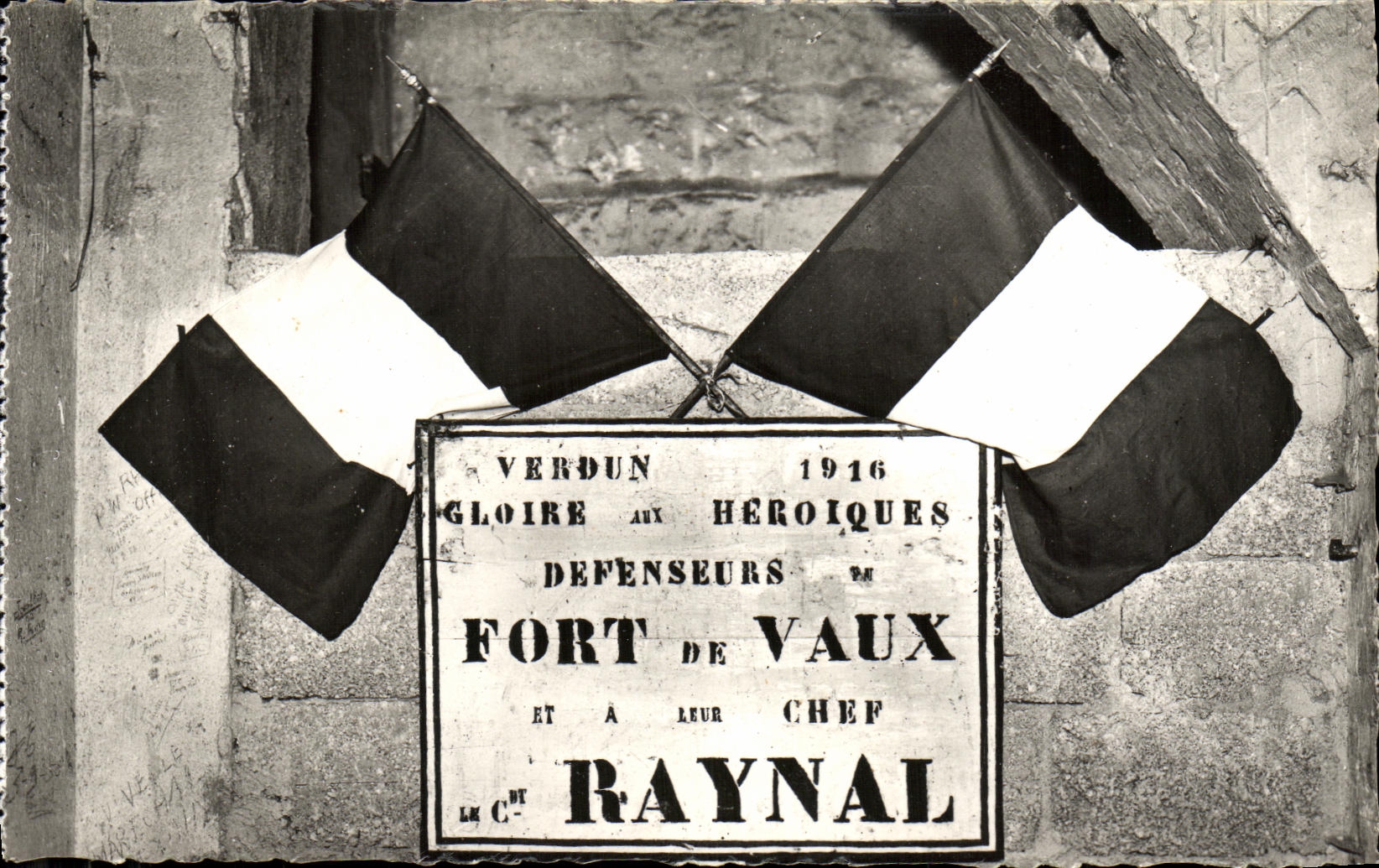 Befestigung Vaux — Verdun 1916 — Ausgabe des Fort Vaux