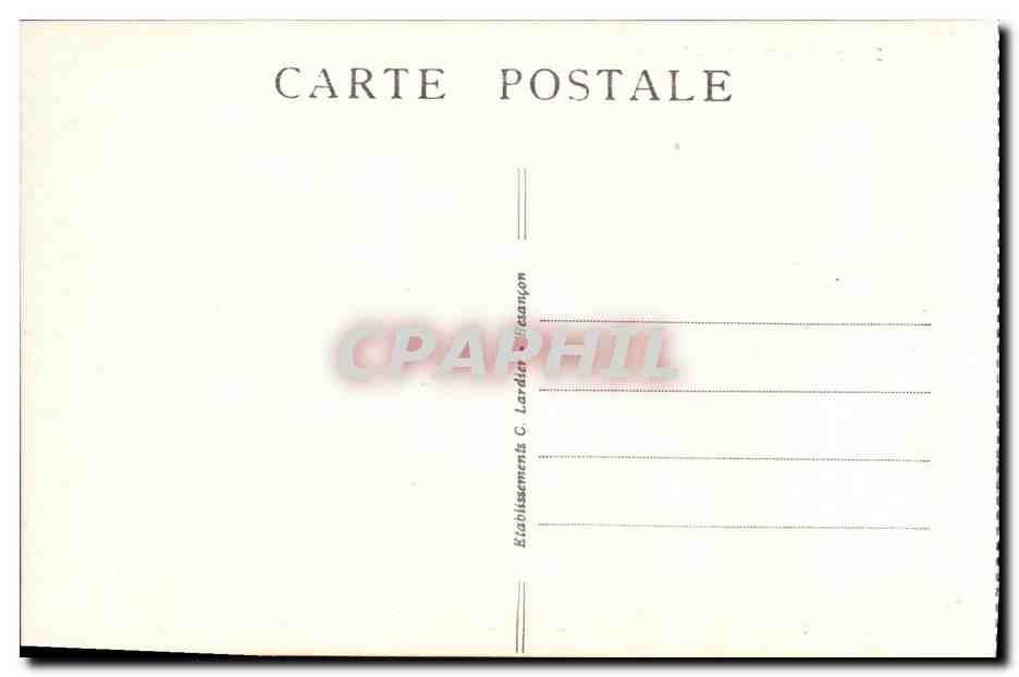 Frontière Franco-Suisse — Bassins du Doubs — 4e Bassin — Côté Suisse — L'Hôtel — C.L.E. n°918 — Rückseite