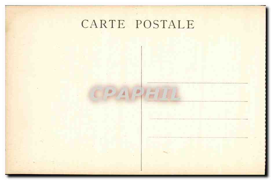 CPA Les Baux L Hotel de Ville — Rückseite