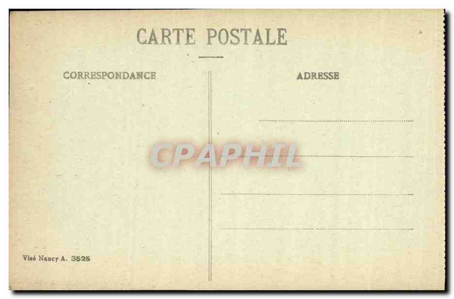 CPA Reims Dans ses annees de Bombardement Rue des Trrois Raisinets — Rückseite