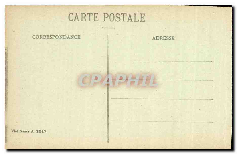 CPA Reims Dans ses annees de Bombardements Rue De Thillois Militaria — Rückseite