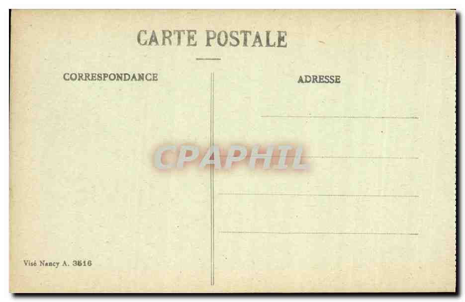Reims dans ses années de bombardements 1914-1917 — Rue de Béthény — Collection G. Dubols, Reims — Rückseite