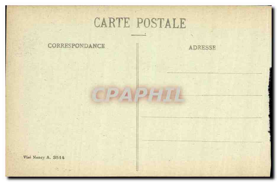 CPA Reims Dans ses annees de Bombardement Rue Montoison Militaria — Rückseite