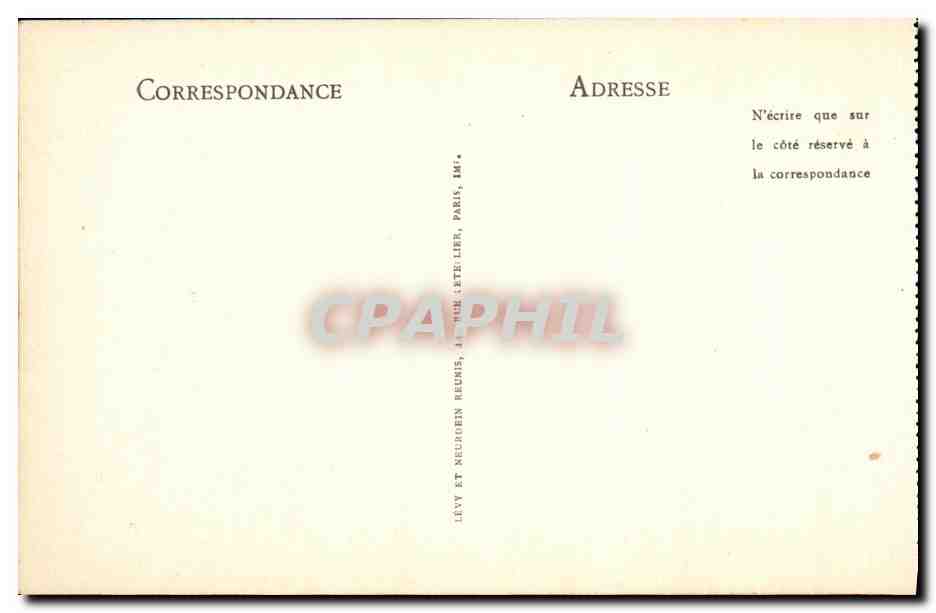 Jumièges — Salle Souterraine — Underground hall — ND. — Rückseite