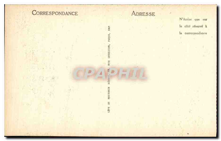 CPA Bourges Portail Sud de la Cathedrale — Verso
