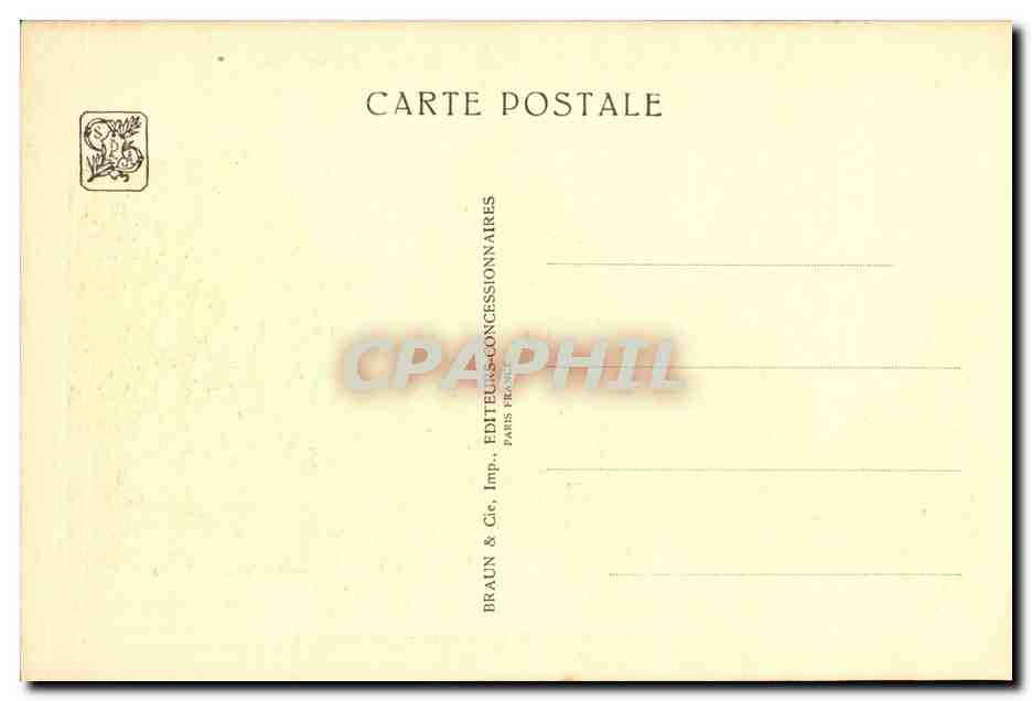 Palais de l'A.O.F. — Exposition Coloniale Internationale — Paris 1931 — G. Olivier et J. G. Lambert, Archs. — Rückseite