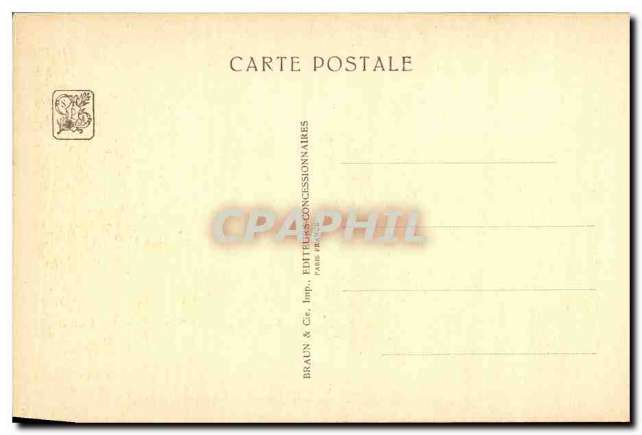 Pavillon de l'Afrique Équatoriale Française — Exposition Coloniale Internationale — Paris 1934 — L. A. Fichet, Arch. — Rückseite