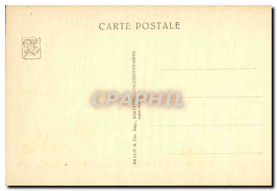 CPA Exposition Colonlale Internationale 1931 Paris Algerie Minaret — Verso