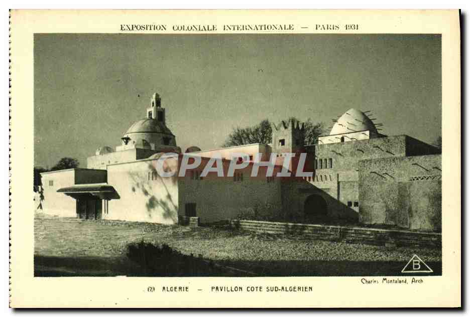 Exposition Coloniale Internationale — Paris 1931 — Algérie — Pavillon Côte-Algérien