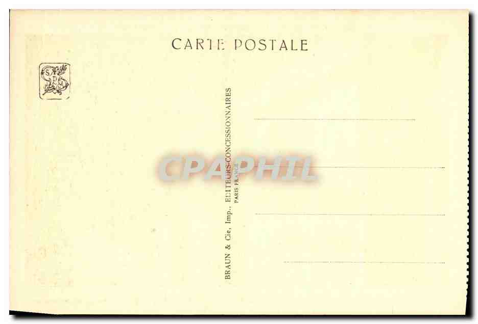 Pavillon du Maroc — Exposition Coloniale Internationale — Paris 1931 — Verso