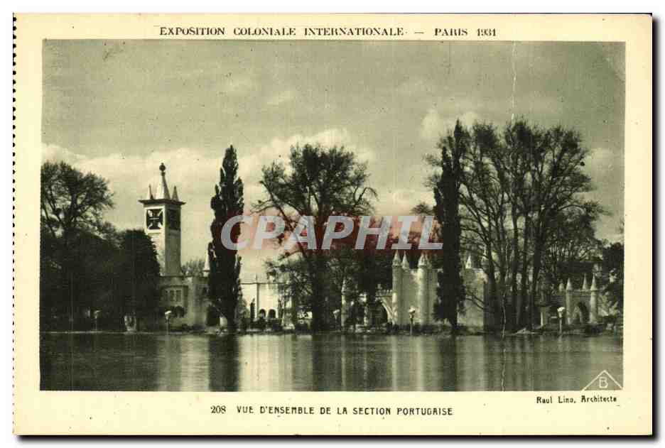 Internationale Kolonialausstellung — Paris 1931 — Überblick über den portugiesischen Bereich — Raoul Lino, Architekt
